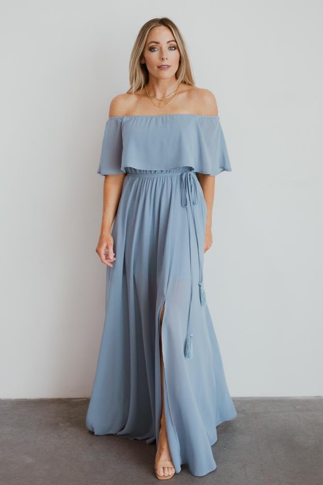 Victoria Off Shoulder Maxi Dress ...